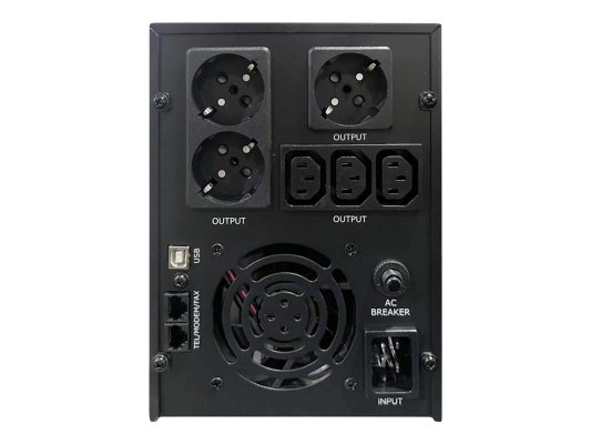 EnerGenie | UPS with USB and LCD display | EG-UPS-036 | 3000 VA | 1800 W