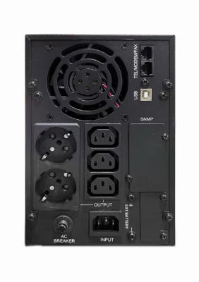 EnerGenie | Pure sine wave UPS with LCD display and USB, 2 x Schuko + 3 x C13 outputs | EG-UPS-PS2000-02 | 2000 VA | 1600 W