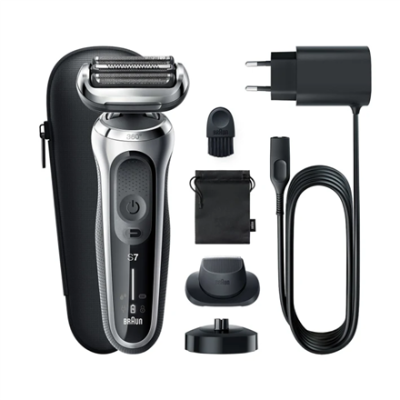 Braun | Shaver | 71-S4200cs | Operating time (max) 50 min | Wet & Dry | Silver / Black