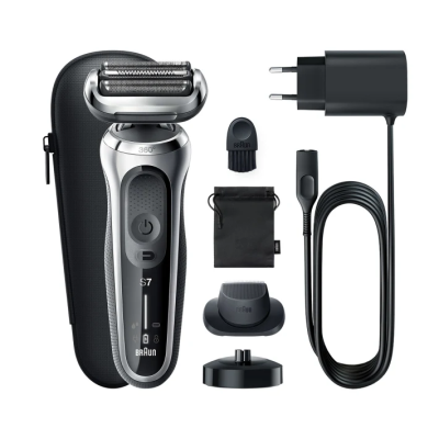 Braun | Shaver | 71-S4200cs | Operating time (max) 50 min | Wet & Dry | Silver / Black