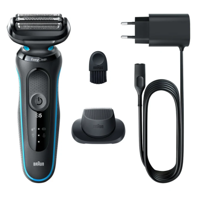 Braun | Shaver | 51-M1200s | Operating time (max) 50 min | Wet & Dry | Black / Mint