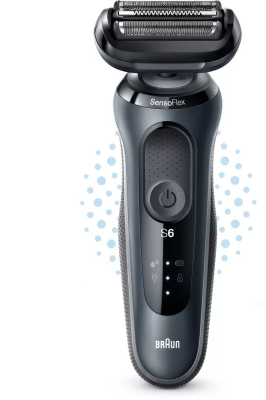 Braun | Shaver | 61-N7650CC | Operating time (max) 50 min | Wet & Dry | Black