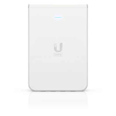 Ubiquiti | WiFi 6 access point with a built-in PoE switch | U6-IW | 802.11ax | 2.4 GHz / 5 GHz | 10 / 100 / 1000 Mbit / s | Ethernet LAN (RJ-45) ports 1 | MU-MiMO Yes | PoE in | Antenna type Internal