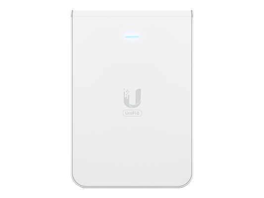 Ubiquiti | WiFi 6 access point with a built-in PoE switch | U6-IW | 802.11ax | 2.4 GHz / 5 GHz | 10 / 100 / 1000 Mbit / s | Ethernet LAN (RJ-45) ports 1 | MU-MiMO Yes | PoE in | Antenna type Internal