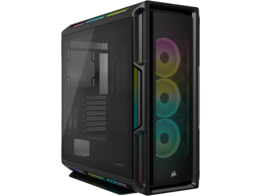 Corsair | Tempered Glass Smart Case | iCUE 5000T RGB | Side window | Black | Mid-Tower | Power supply included No | ATX