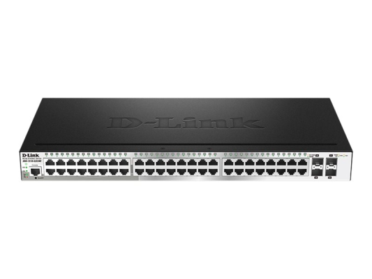 D-Link | Stackable Smart Managed Switch with 10G Uplinks | DGS-1510-52X / E | Managed L2 | Rackmountable | Gigabit Ethernet (copper) ports quantity 48