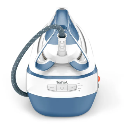 TEFAL | Steam Station Pro Express | GV9710E0 | 3000 W | 1.2 L | 7.6 bar | Auto power off | Vertical steam function | Calc-clean function | White / Blue