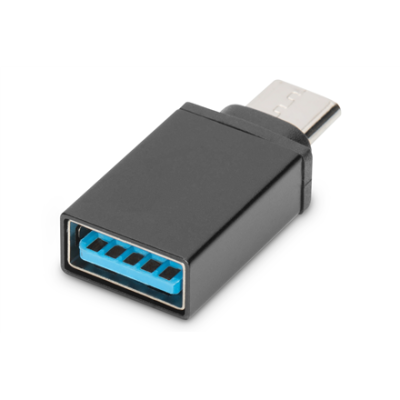 Digitus | USB Type-C adapter, type C to A M / F, 3A, 5GB, 3.0 Version | AK-300506-000-S | Plug USB C | Jack USB A