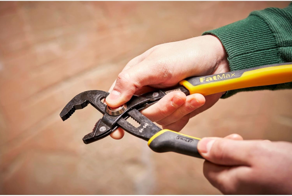 Stanley Fatmax 250mm Push Button Multigrip Pliers | 0-84-648