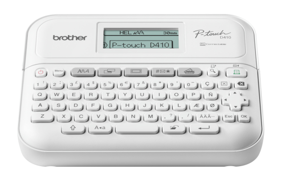 Brother PT-D410 | Mono | Thermal | Label Printer | White
