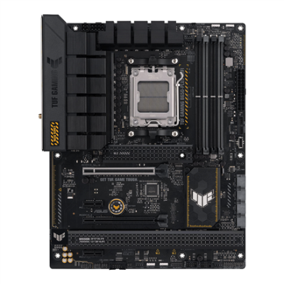 Asus | TUF GAMING B650-PLUS WIFI | Processor family AMD | Processor socket AM5 | DDR5 DIMM | Memory slots 4 | Supported hard disk drive interfaces SATA, M.2 | Number of SATA connectors 4 | Chipset AMD B650 | ATX