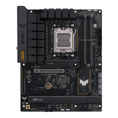 Asus | TUF GAMING B650-PLUS WIFI | Processor family AMD | Processor socket AM5 | DDR5 DIMM | Memory slots 4 | Supported hard disk drive interfaces SATA, M.2 | Number of SATA connectors 4 | Chipset AMD B650 | ATX