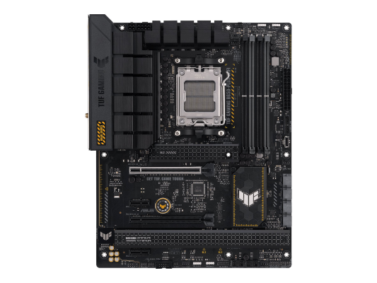 Asus | TUF GAMING B650-PLUS WIFI | Processor family AMD | Processor socket AM5 | DDR5 DIMM | Memory slots 4 | Supported hard disk drive interfaces SATA, M.2 | Number of SATA connectors 4 | Chipset AMD B650 | ATX