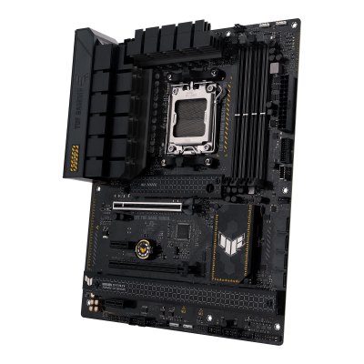Asus | TUF GAMING B650-PLUS WIFI | Processor family AMD | Processor socket AM5 | DDR5 DIMM | Memory slots 4 | Supported hard disk drive interfaces SATA, M.2 | Number of SATA connectors 4 | Chipset AMD B650 | ATX