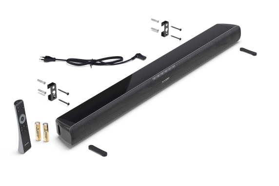 Sharp HT-SB100 2.0 Soundbar for TV above 32", HDMI ARC / CEC, Aux-in, Optical, Bluetooth, USB, 80cm, Gloss Black | Sharp | Yes | Soundbar for TV above 32" | HT-SB100 | Black | No | USB port | AUX in | Bluetooth | Wireless connection