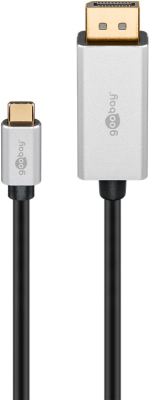 Goobay | USB-C to DisplayPort Adapter Cable | 60176 | Type-C | DisplayPort | USB-C to DisplayPort | 2 m