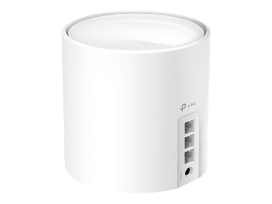 AX3000 Whole Home Mesh WiFi 6 Unit | Deco X50 (1-pack) | 802.11ax | 574+2402 Mbit / s | Ethernet LAN (RJ-45) ports 3 | Mesh Support Yes | MU-MiMO Yes | No mobile broadband | Antenna type Internal