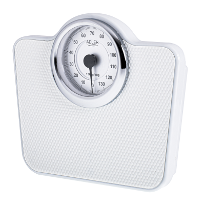 Adler | Mechanical Bathroom Scale | AD 8180 | Maximum weight (capacity) 136 kg | Accuracy 1000 g | White