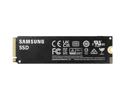 Samsung | 990 PRO | 1000 GB | SSD form factor M.2 2280 | Solid-state drive interface PCIe Gen4x4 | Read speed 7450 MB / s | Write speed 6900 MB / s