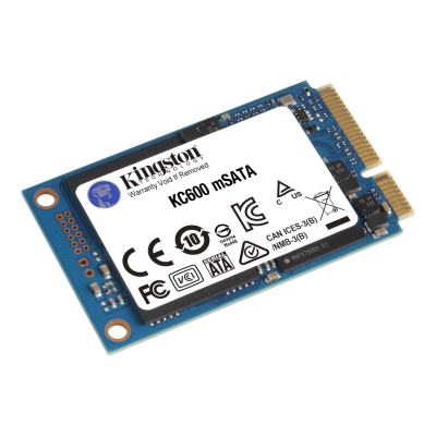 Kingston | KC600 | 1000 GB | Solid-state drive interface mSATA | Read speed 550 MB / s | Write speed 520 MB / s