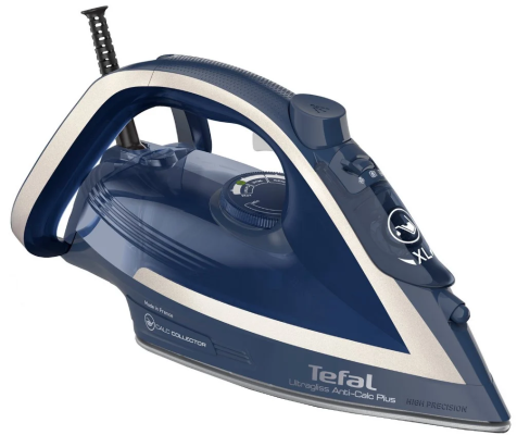 TEFAL | Steam Iron | FV6830E0 | Steam Iron | 2800 W | Water tank capacity 270 ml | Continuous steam 50 g / min | Silver / Blue