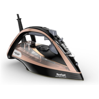 TEFAL | Steam Iron | FV9845 | Steam Iron | 3200 W | Water tank capacity 350 ml | Continuous steam 60 g / min | Black / Rose Gold