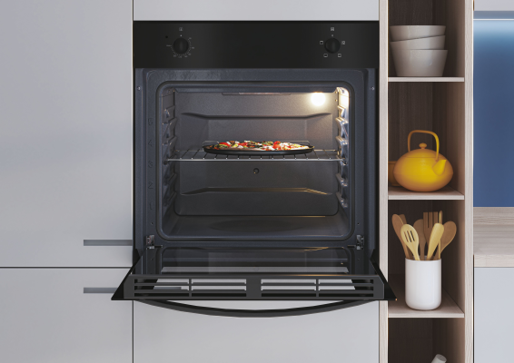Candy | Oven | FIDC N100 | 70 L | Multifunctional | Manual | Mechanical control | Convection | Height 59.5 cm | Width 59.5 cm | Black