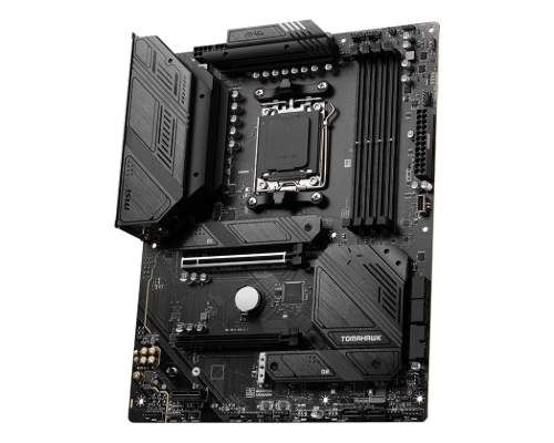 MSI | MAG B650 TOMAHAWK WIFI | Processor family AMD | Processor socket AM5 | DDR5 DIMM | Memory slots 4 | Supported hard disk drive interfaces SATA, M.2 | Number of SATA connectors 6 | Chipset AMD B650 | ATX