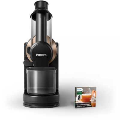 Philips | Juicer | HR1888 / 70 | Type Juicer maker | Black / Gold | 150 W | Number of speeds 1