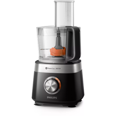 Philips | Compact Food processor | HR7530 / 10 Viva Collection | 850 W | Number of speeds 2 | Bowl capacity 2.1 L | Black