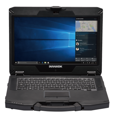 Durabook | S14I | Black | 14 " | LCD | FHD | 1920 x 1080 pixels | Intel Core i5 | i5-1135G7 | 8 GB | DDR4 | Solid-state drive capacity 256 GB | Intel Iris Xe Graphics | Windows 11 Pro | 802.11ax | Bluetooth version 5.2 | Ke