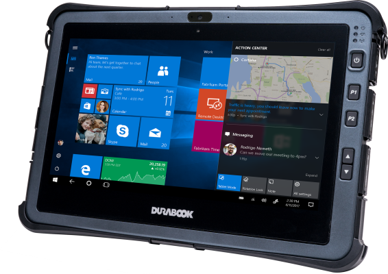 Durabook | U11I Rugged Tablet | 11.6 " | Black | Sunlight Readable 1000 nits Touchscreen Display | 1920 x 1080 pixels | Intel Core i5-1230U | 8 GB | 128 GB | 4G | Wi-Fi | Front camera | 2 MP | Bluetooth | 5.0 | Windows 11 Pro