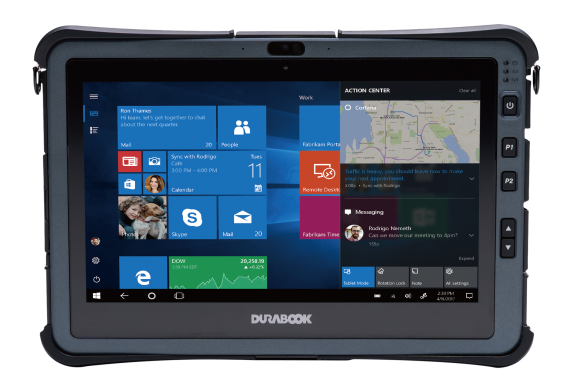 Durabook | U11I Rugged Tablet | 11.6 " | Black | Sunlight Readable 1000 nits Touchscreen Display | 1920 x 1080 pixels | Intel Core i5-1230U | 8 GB | 128 GB | 4G | Wi-Fi | Front camera | 2 MP | Bluetooth | 5.0 | Windows 11 Pro
