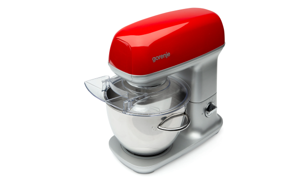Gorenje | Kitchen machine | MMC1000RLR | 1000 W | Number of speeds 7 | Bowl capacity 4.5 L | Meat mincer | Stainless Steel / Red