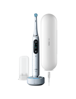 Oral-B | Electric Toothbrush | iO10 Series | Rechargeable | For adults | Number of brush heads included 1 | Number of teeth brushing modes 7 | Stardust White