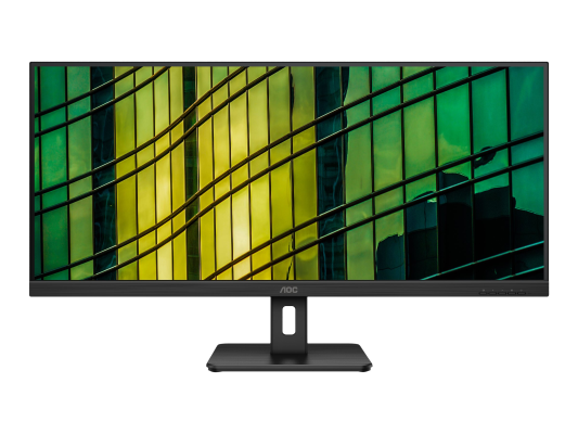 AOC | Monitor | U34E2M | 34 " | VA | WQHD | 21:9 | 100 Hz | 4 ms | 3440 x 1440 | 300 cd / m² | HDMI ports quantity 2 | Black