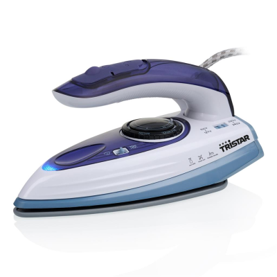 Tristar | Travel Steam Iron | ST-8152 | Steam Iron | 1000 W | Water tank capacity 60 ml | Continuous steam 15 g / min | Blue
