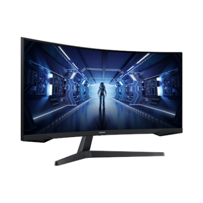 Samsung | Curved Monitor | LC34G55TWWPXEN | 34 " | VA | UWQHD | 21:9 | 165 Hz | 1 ms | 3440 x 1440 | 250 cd / m² | HDMI ports quantity 1 | Black | Warranty 24 month(s)