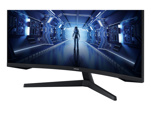 Samsung | Curved Monitor | LC34G55TWWPXEN | 34 " | VA | UWQHD | 21:9 | 165 Hz | 1 ms | 3440 x 1440 | 250 cd / m² | HDMI ports quantity 1 | Black | Warranty 24 month(s)