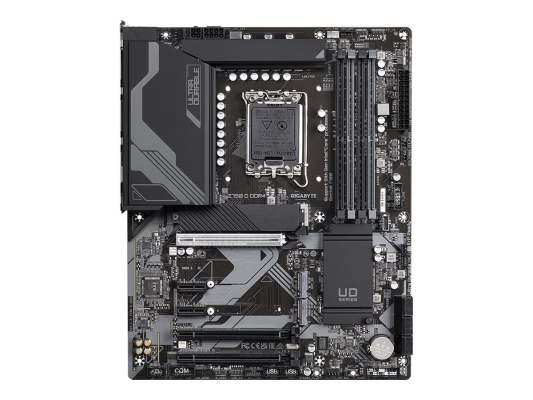 Gigabyte | Z790 D DDR4 1.0 M / B | Processor family Intel | Processor socket LGA1700 | DDR4 DIMM | Memory slots 4 | Supported hard disk drive interfaces SATA, M.2 | Number of SATA connectors 6 | Chipset Intel Z790 Express | ATX