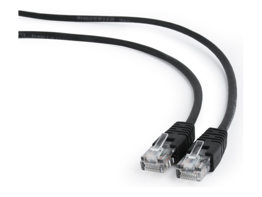 Cablexpert | Patch cord | UTP | Black RJ45 | RJ45