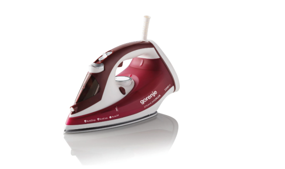 Gorenje | Steam Iron | SIH2200RBC | Steam Iron | 2200 W | Water tank capacity 280 ml | Continuous steam 30 g / min | Red / White