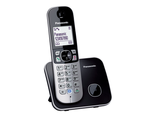 Panasonic Cordless phone | KX-TG6811PDB | Built-in display | Black