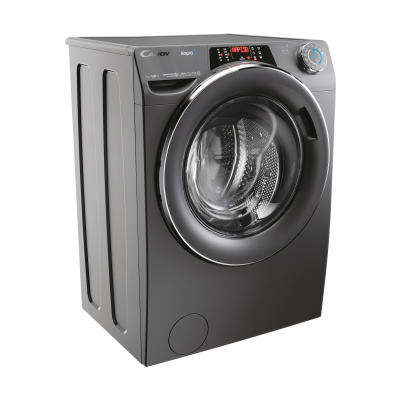 Candy | Washing Machine | RO41276DWMCRT-S | Energy efficiency class A | Front loading | Washing capacity 7 kg | 1200 RPM | Depth 45 cm | Width 60 cm | Display | TFT | Steam function | Wi-Fi | Anthracite