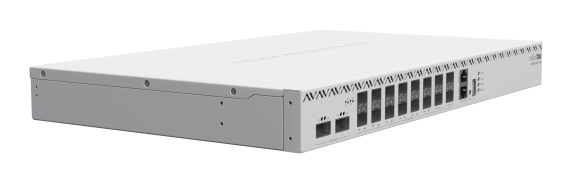 Cloud Router Switch with RouterOS L5 license | 518-16XS-2XQ-RM