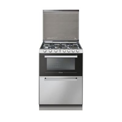 Candy | Oven | TRIO4GXNT / 1 | 40 L | Gas | Manual | Knobs | Height 87.5 cm | Width 60 cm | Stainless steel