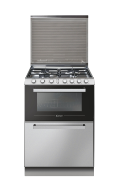 Candy | Oven | TRIO4GXNT / 1 | 40 L | Gas | Manual | Knobs | Height 87.5 cm | Width 60 cm | Stainless steel