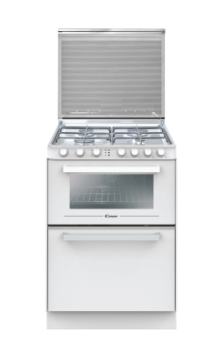 Candy | Oven | TRIO4GWNT / 1 | 40 L | Gas | Manual | Knobs | Height 87.5 cm | Width 60 cm | White