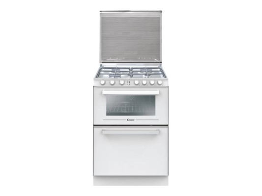 Candy | Oven | TRIO4GWNT / 1 | 40 L | Gas | Manual | Knobs | Height 87.5 cm | Width 60 cm | White