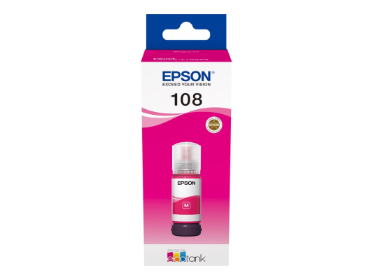 Epson 108 EcoTank | Ink Bottle | Magenta